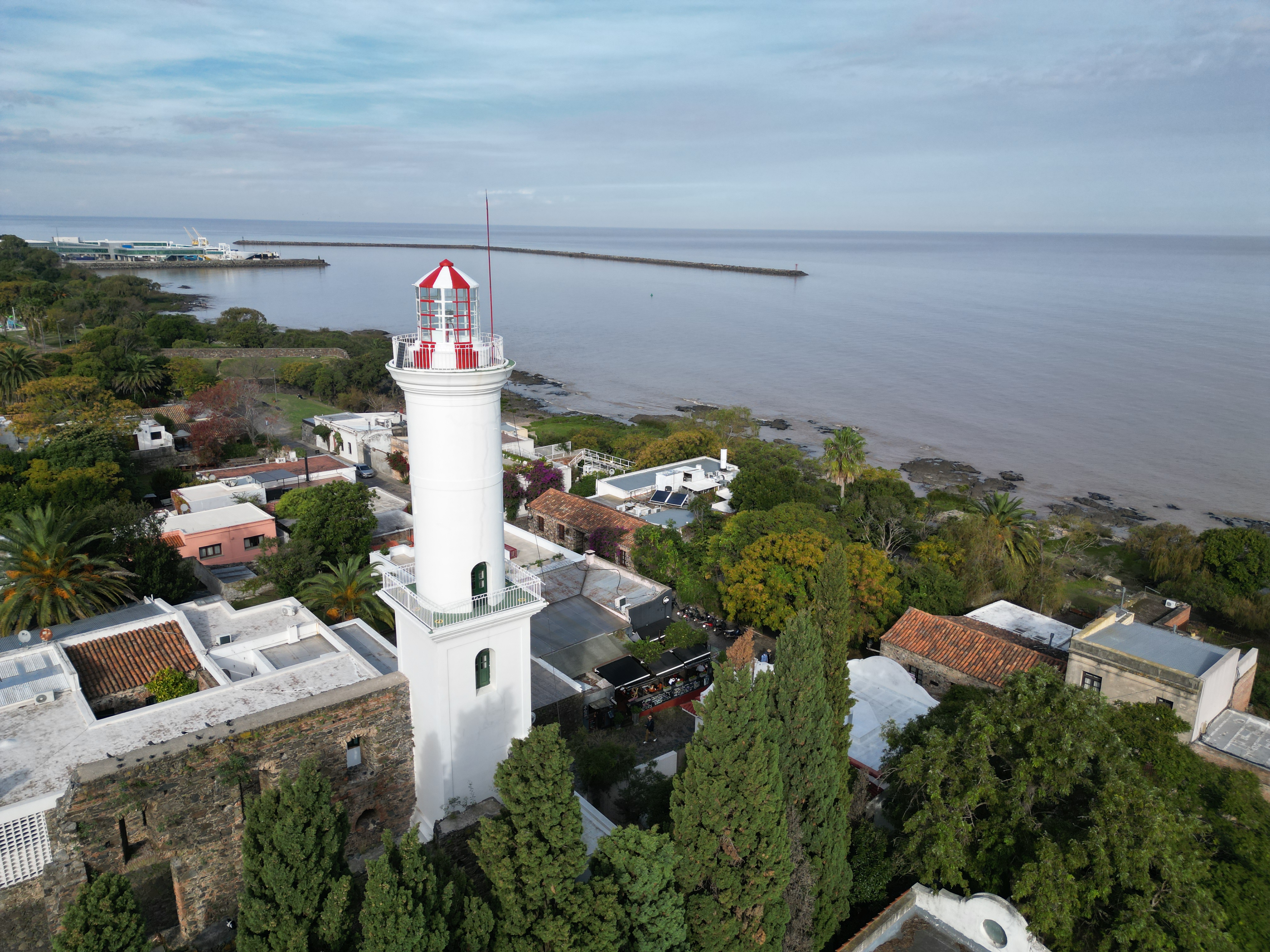 Colonia del Sacramento Lighthouse on the ruins of the San Francisco convent