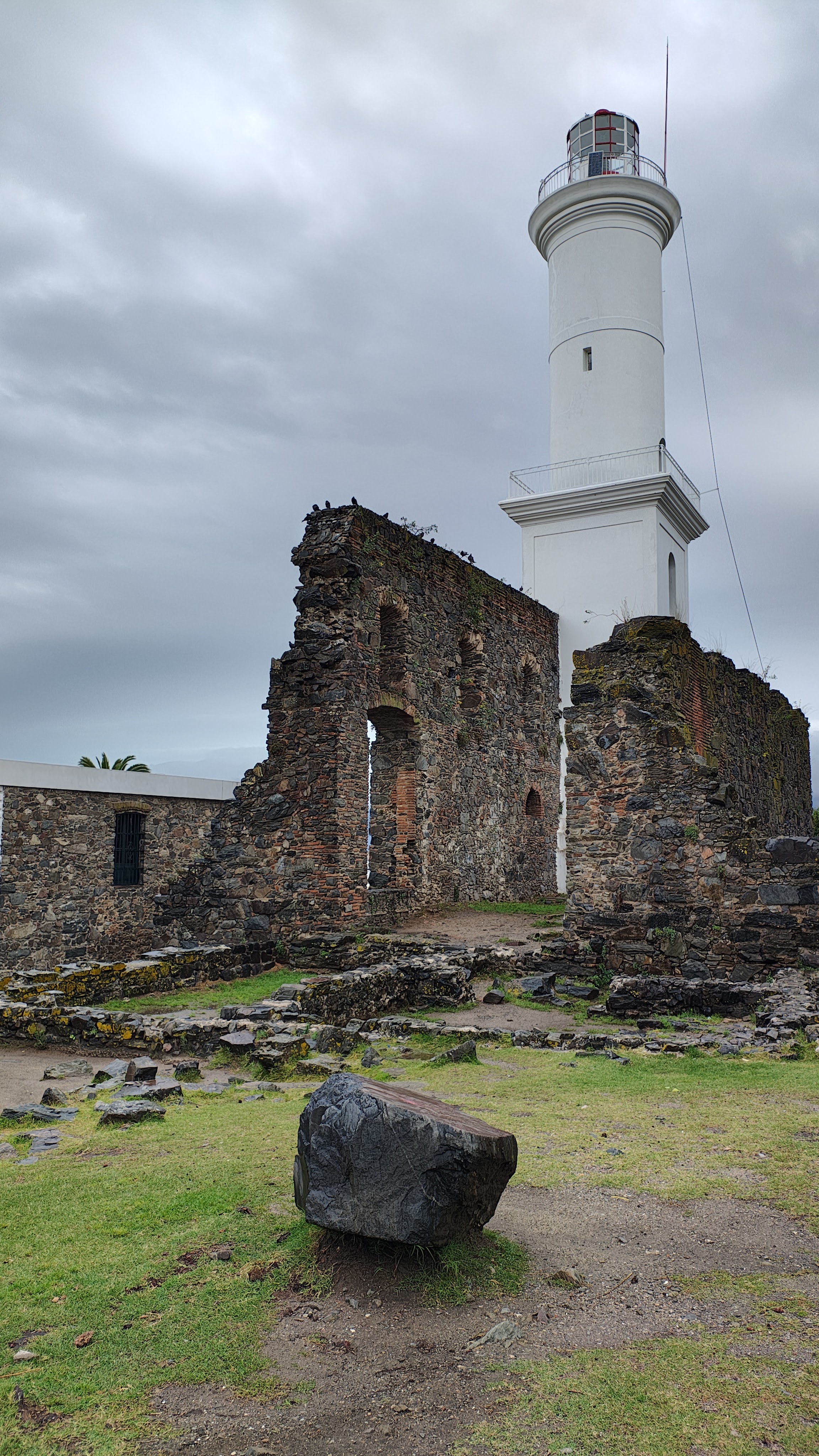 Colonia del Sacramento Lighthouse on the ruins of the San Francisco convent