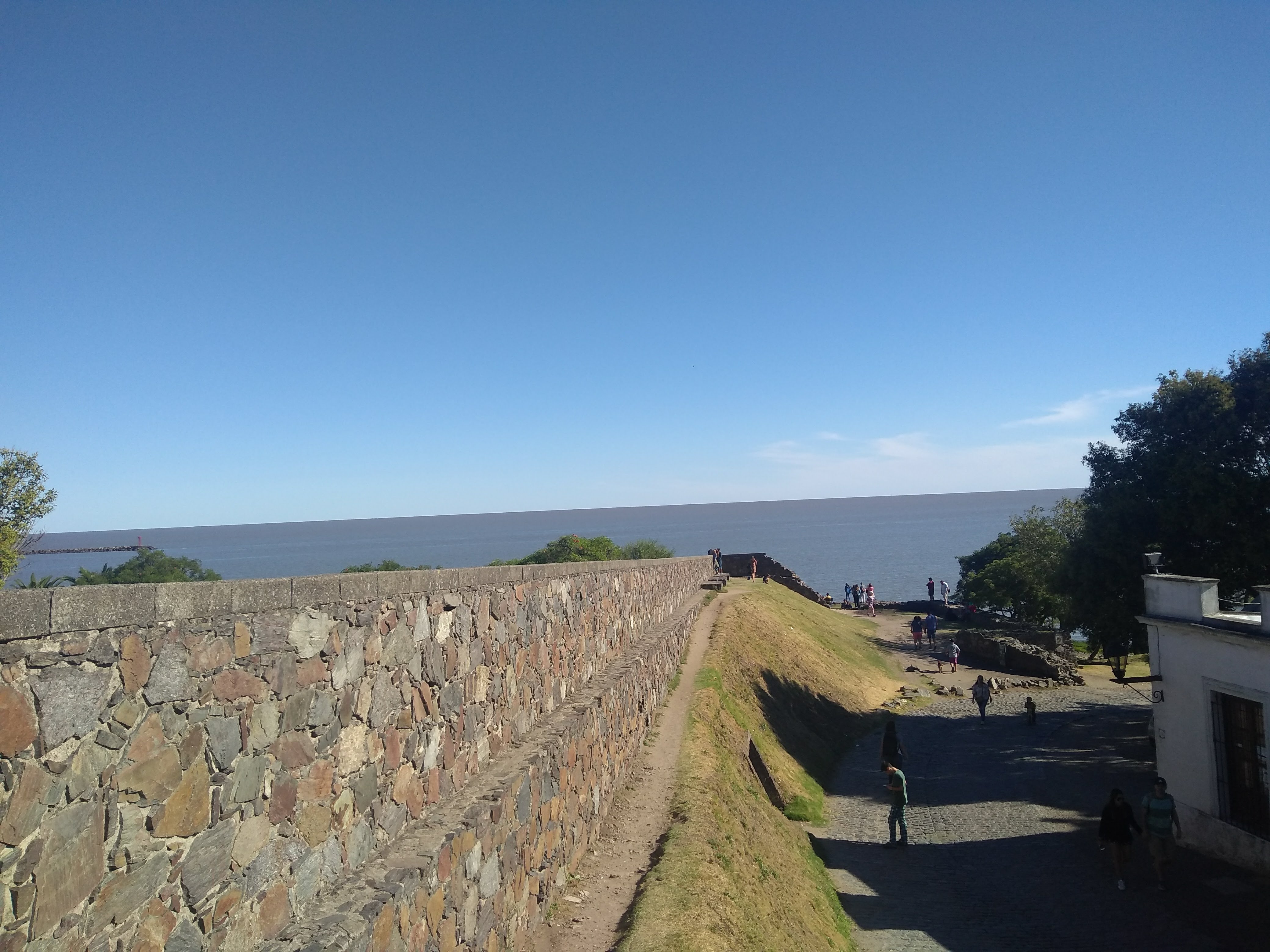 Colonia del Sacramento Lighthouse on the ruins of the San Francisco convent
