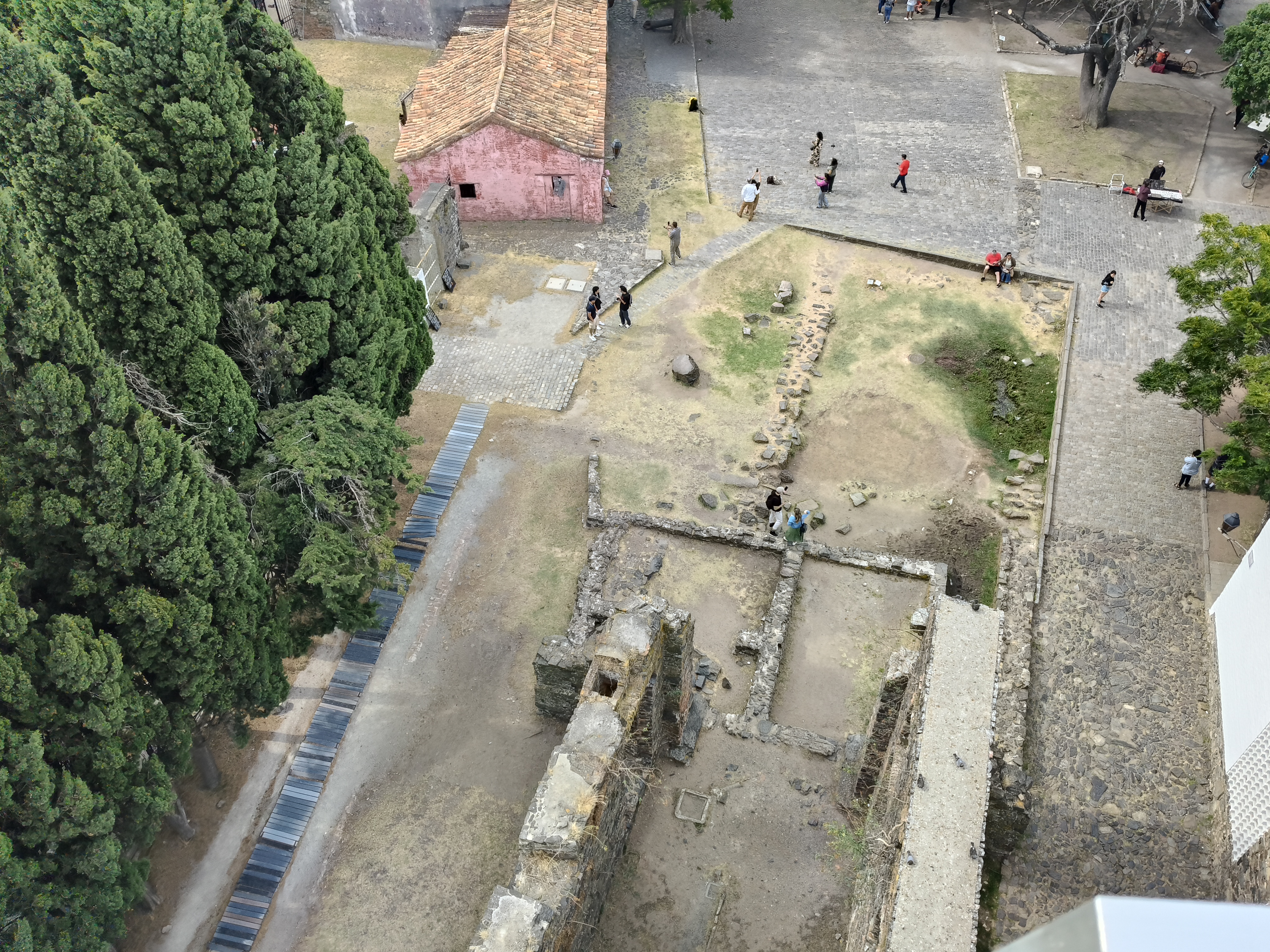 Colonia del Sacramento Lighthouse on the ruins of the San Francisco convent