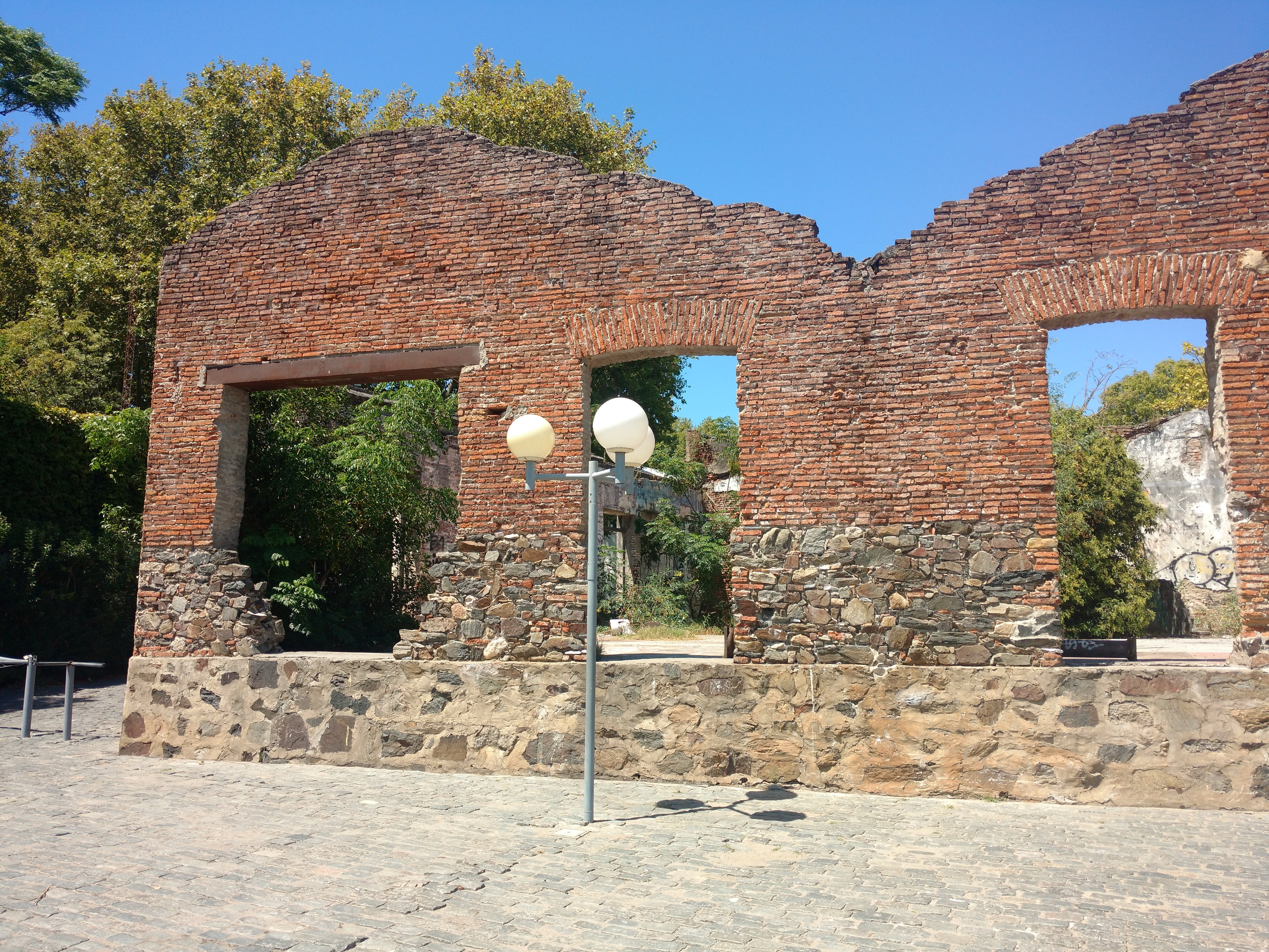 Colonia del Sacramento Lighthouse on the ruins of the San Francisco convent