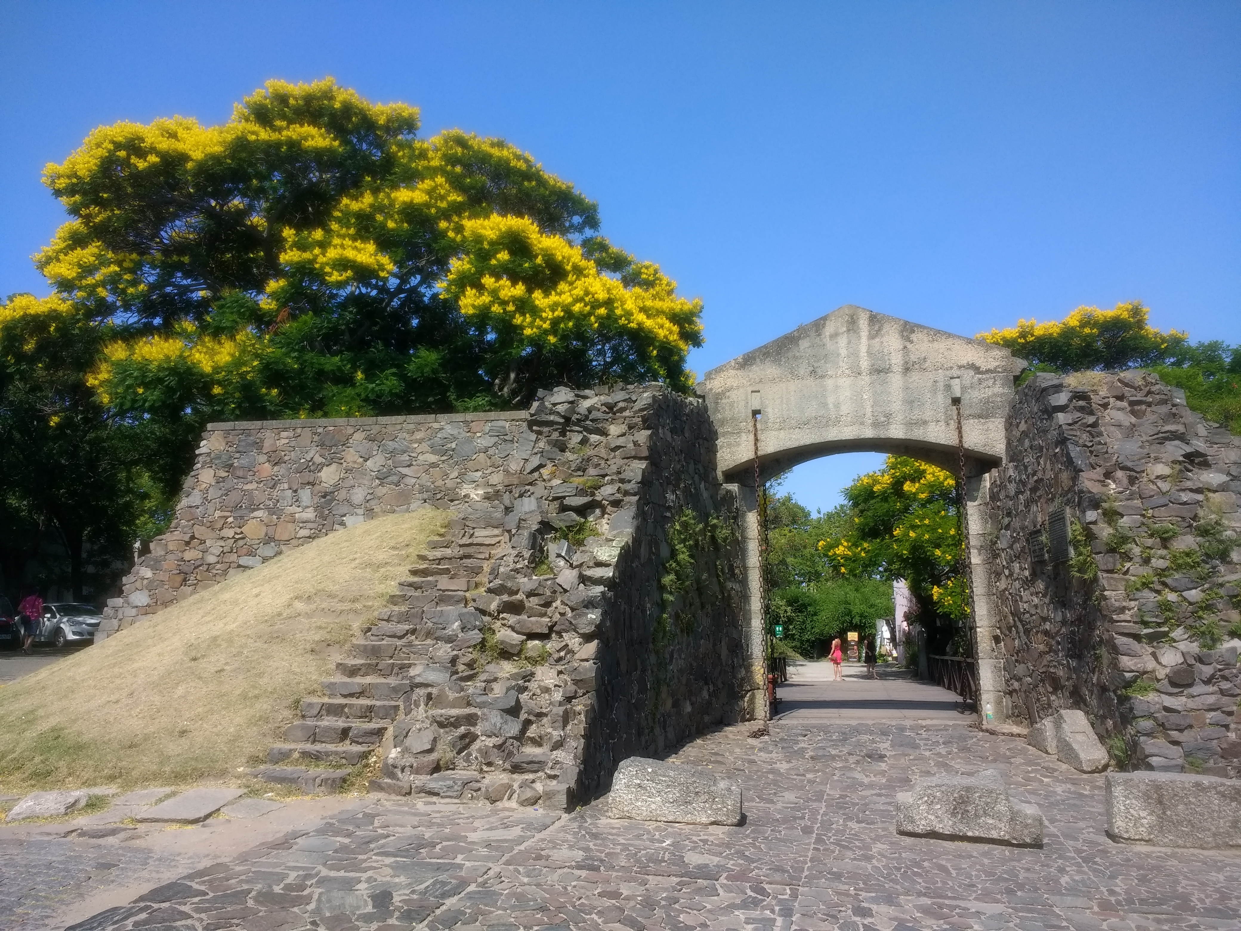 Colonia del Sacramento Lighthouse on the ruins of the San Francisco convent