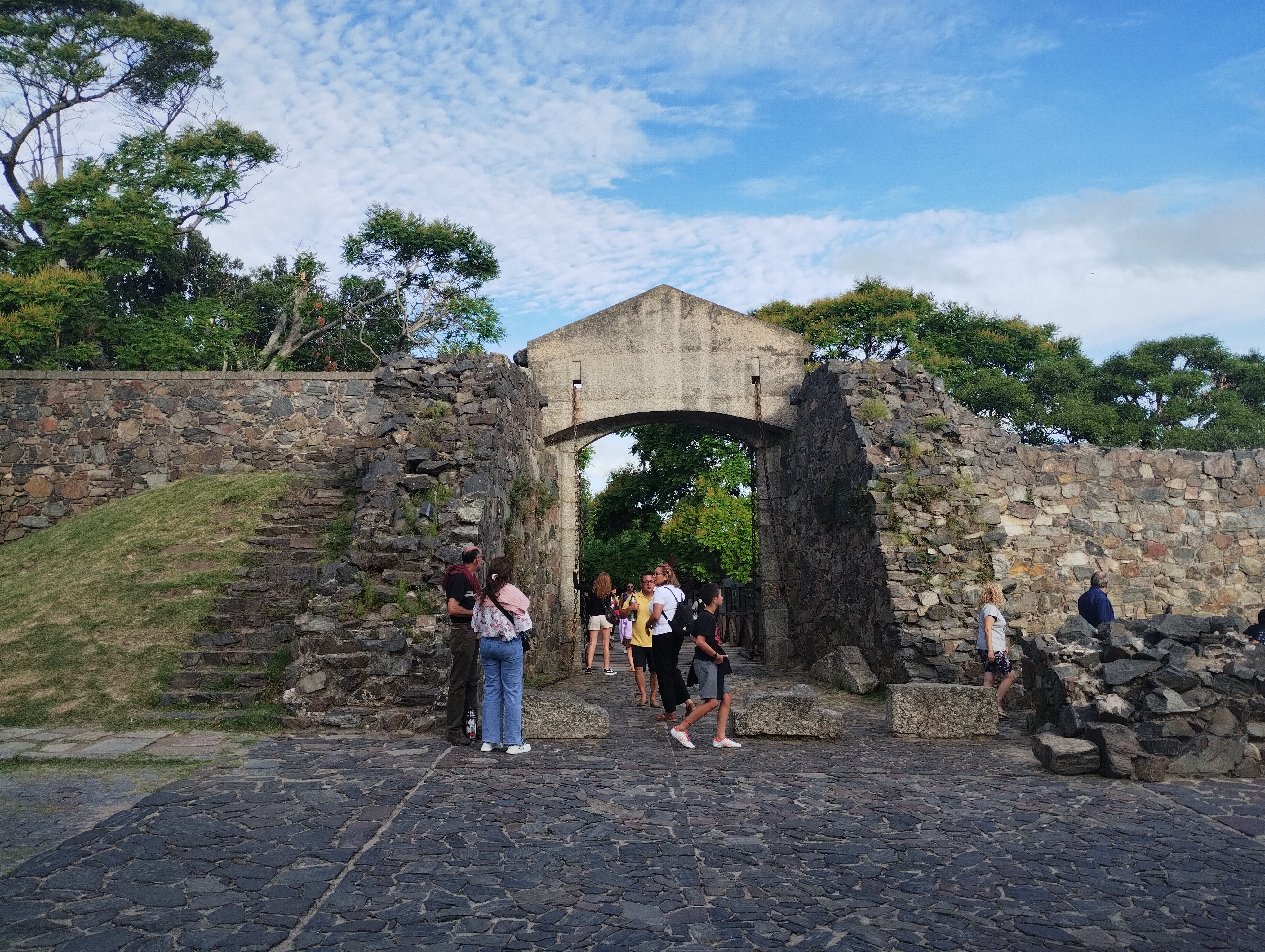 Colonia del Sacramento Lighthouse on the ruins of the San Francisco convent