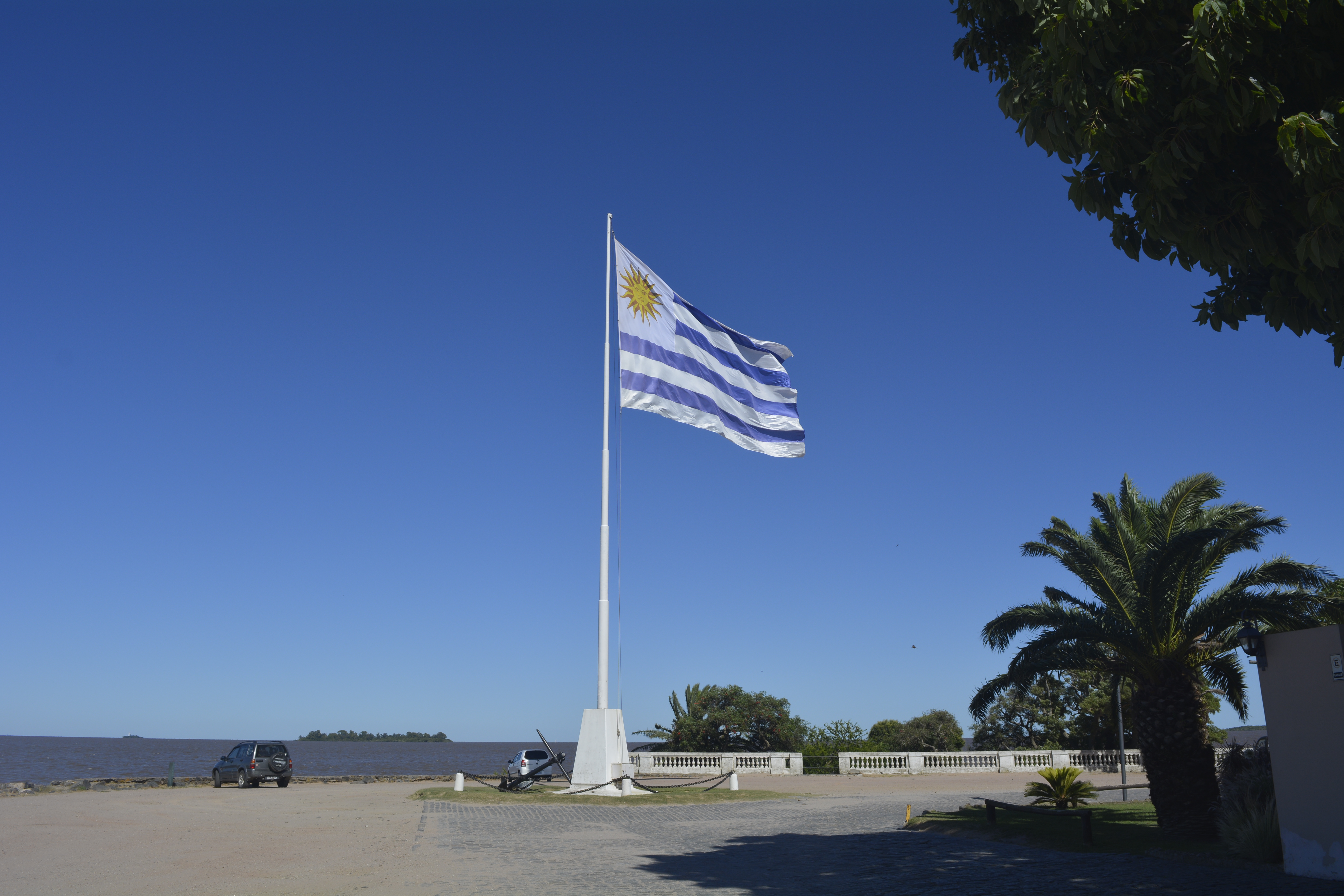 Colonia del Sacramento Lighthouse on the ruins of the San Francisco convent